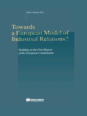 cover image of Towards a European Model of Industrial Relations?